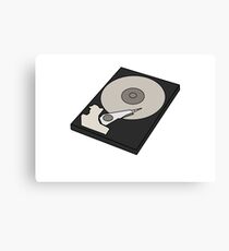 Hard Drive Canvas Print