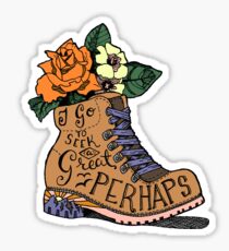 I Go To Seek A Great Perhaps Sticker