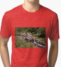 setcases river Tri-blend T-Shirt