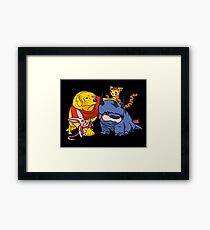 Naga the Poohlar Bear Dog & Friends Framed Print