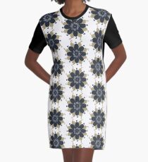 One Fixed Point In a Changing Age Graphic T-Shirt Dress