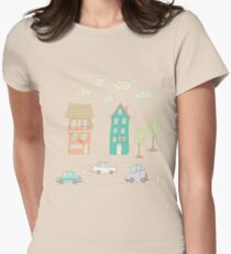 Childs street Women's Fitted T-Shirt