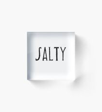 Salty Acrylic Block