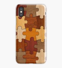 Puzzle Wood iPhone Case/Skin