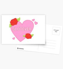 Slutever Heart Postcards