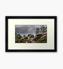 Mountain lake 3 gerez portugal national park Framed Print