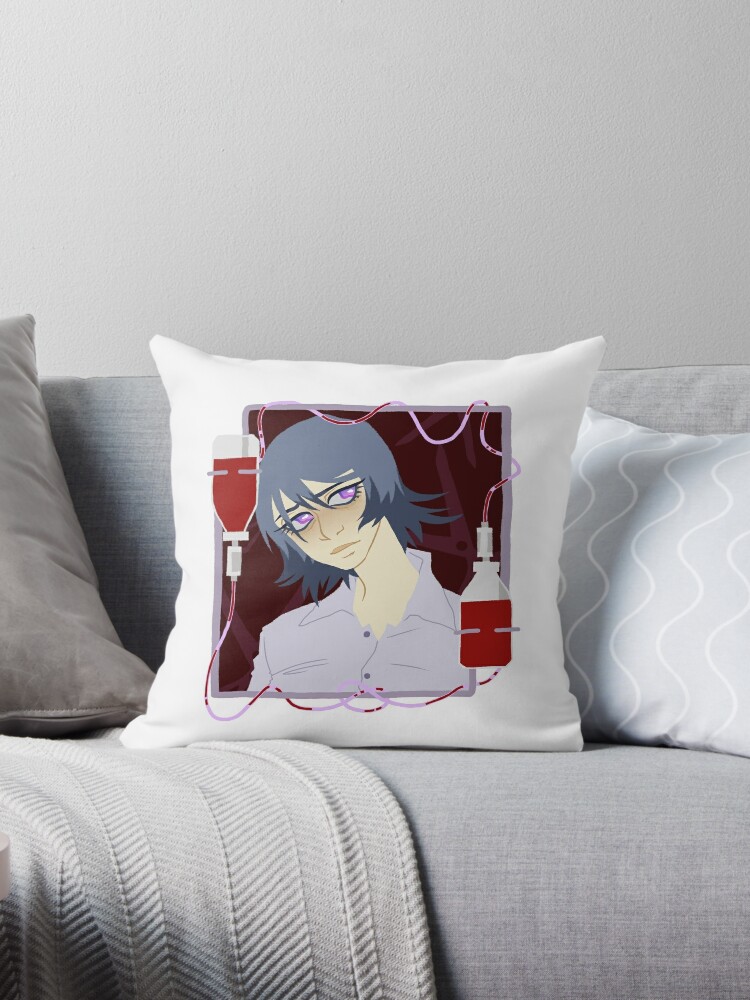 Ajin Demihuman Shimomura Izumi Throw Pillow By Svetoz