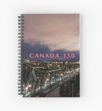 Pont Alexandra Bridge Gatineau Spiral Notebook