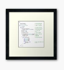 BohemianRhapsody-v2.cs Framed Print
