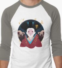Robotic Geisha Men's Baseball ¾ T-Shirt