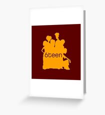 6teen Greeting Card