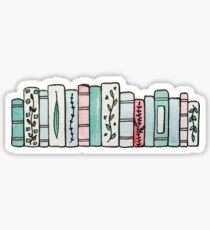 Pastel Books Sticker