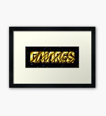 Gaiares (Genesis Title Screen) Framed Print