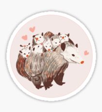 the more the merrier Sticker