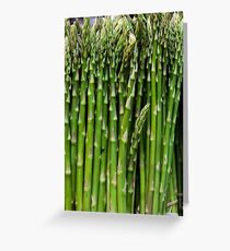 Asparagus Greeting Card