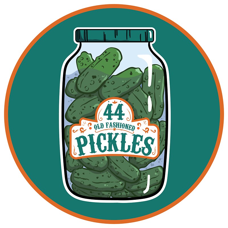 "Pickles Jar" Stickers by SQDesigns Redbubble