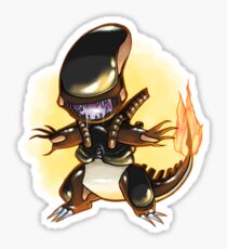 Xenofied Charmander Sticker