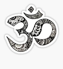 Om Sign Sticker
