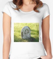 gravestone Women's Fitted Scoop T-Shirt
