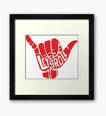 Lets Roll Brazilian Jiu-Jitsu Framed Print