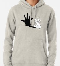 Kaninchen Handschatten Hoodie