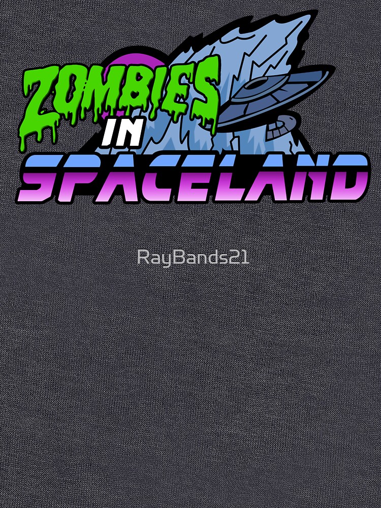 zombies in spaceland t shirt