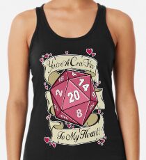 Camiseta de tirantes para mujer Golpe crítico para mi corazón