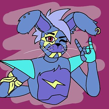 BLU on X: Shattered glamrock bonnie [ Glam bonnie design by