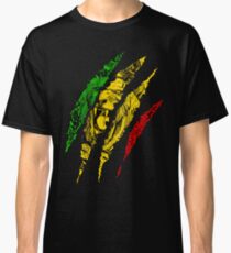 Krieger Löwe von Juda König Rasta Reggae Jamaika Wurzeln Classic T-Shirt