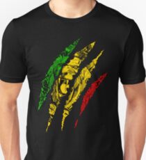 Warrior Lion of Judah King Rasta Reggae Jamaica Roots Unisex T-Shirt
