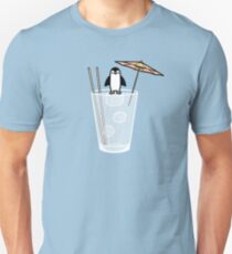 Penguin on the rocks Unisex T-Shirt