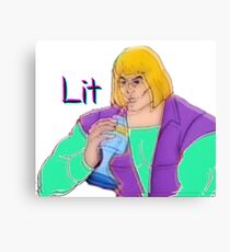 Lit Heman Canvas Print