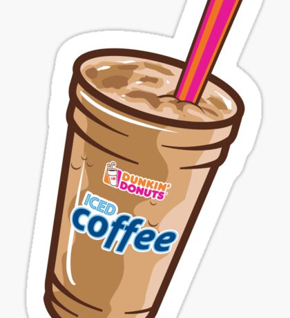 Dunkin Donuts Stickers Redbubble Dunkin Donuts Stickers Redbubble