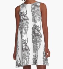 STEAM MAN A-Line Dress