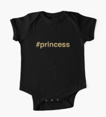 princess glitter | Golden One Piece - Short Sleeve