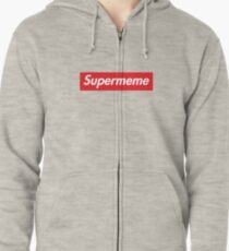 Supermeme Zipped Hoodie