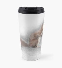 Red Squirrel Travel Mug