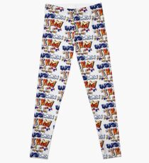 Earthworm Jim (SNES Title Screen) Leggings