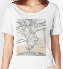 Camiseta ancha Árbol de elefante