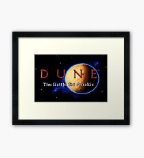 Dune 2 (Genesis Title Screen) Framed Print