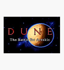 Dune 2 (Genesis Title Screen) Photographic Print