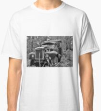 Mack Truck Black And White Classic T-Shirt
