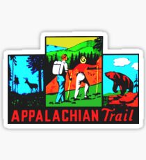 Pegatina The Appalachian Trail Vintage Travel Decal
