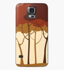 Sepia forest Case/Skin for Samsung Galaxy