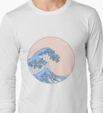aesthetic wave Long Sleeve T-Shirt