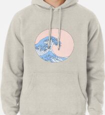 aesthetic wave Pullover Hoodie
