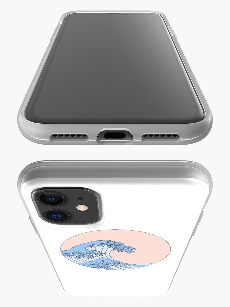 Alternate view of aesthetic wave iPhone Case & Cover