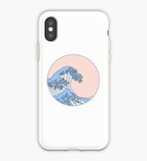 aesthetic wave iPhone Case