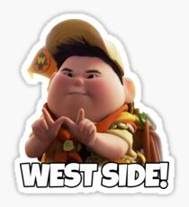 Russel West Side Sticker