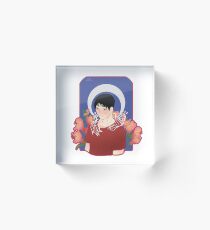 The Moon Acrylic Block